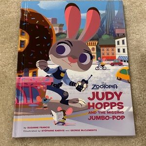 Disney Zootopia Judy Hopps Book - Blue and Pink